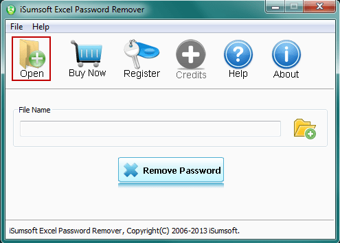 Click tìm nút Remove password để bắt đầu quá trình "phá" mật khẩu bảo vệ file Excel