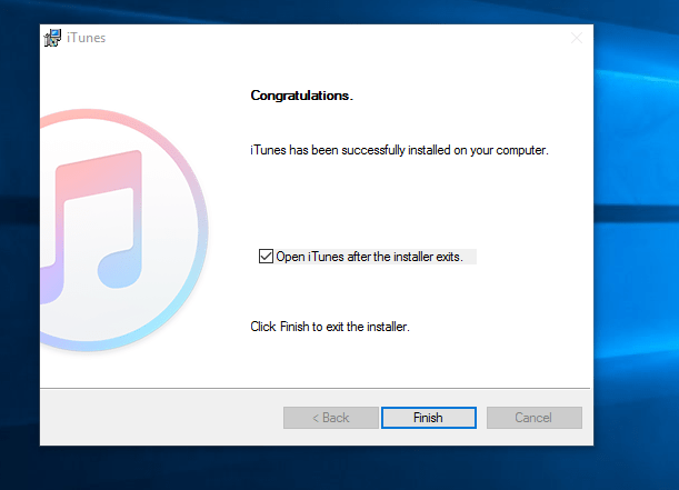 Hướng dẫn cài đặt, update và sử dụng iTunes trên Windows 10