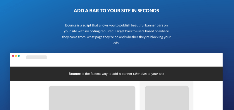 Bounce Bar Bounce Bar