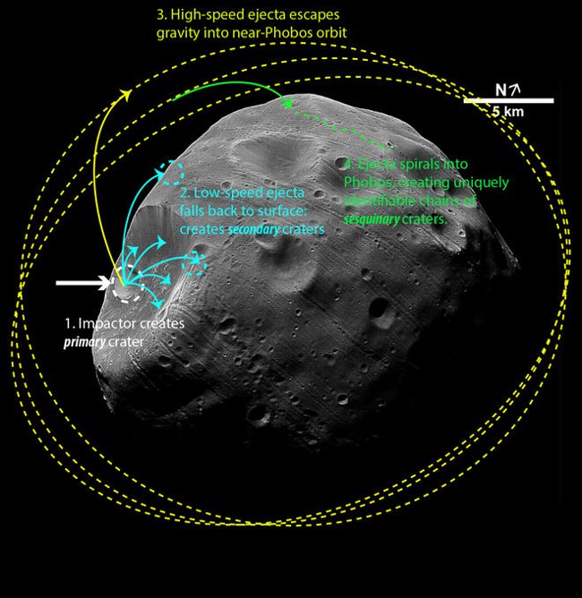 Mô hình mặt trăng "lõm" trong quỹ đạo Mô hình mặt trăng "lõm" trong quỹ đạo