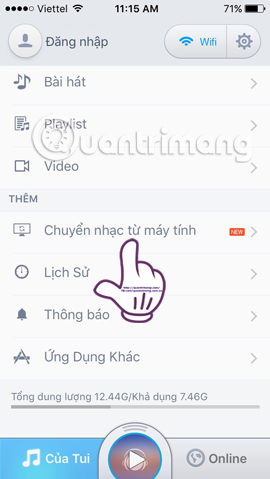Cách chuyển nhạc từ máy tính vào iPhone nhanh chóng