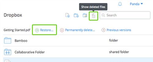 Hướng dẫn khôi phục các file Dropbox bị xóa trên máy tính Windows và Mac