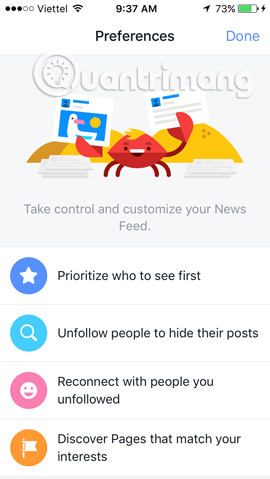 News Feed Preferences