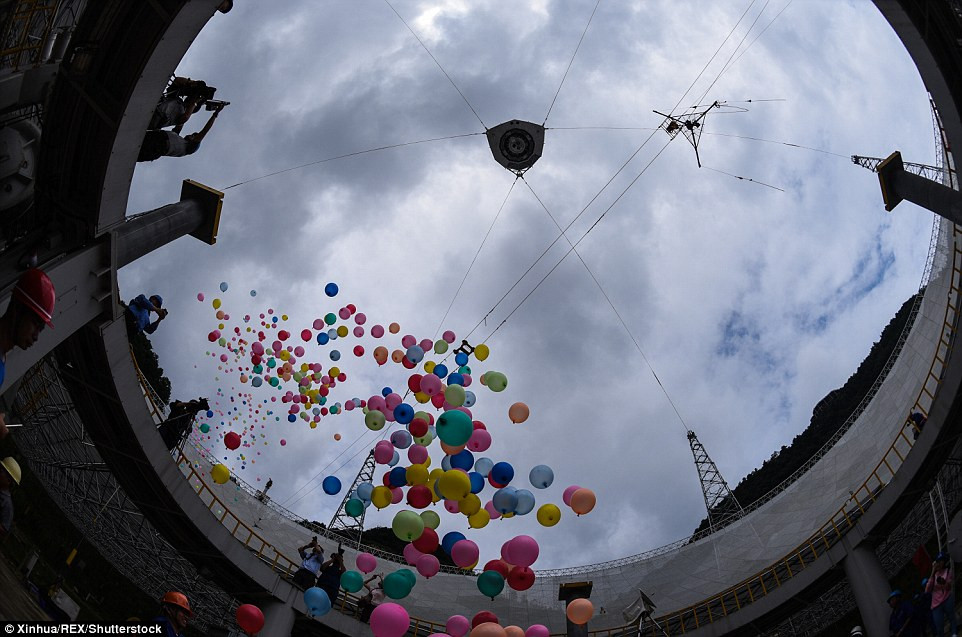 Phải mất 17 năm, các nhà khoa học Trung Quốc mới tìm ra được vị trí đủ lớn và phù hợp để xây dựng kính viễn vọng FAST