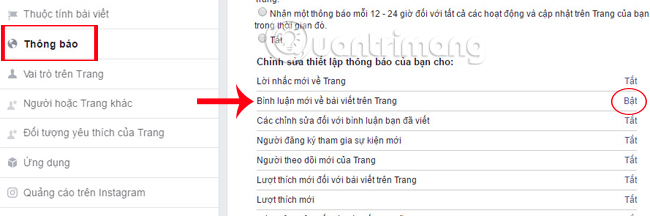 Fanpage Facebook