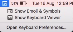 Hướng dẫn sử dụng các biểu tượng ẩn trên bàn phím Mac