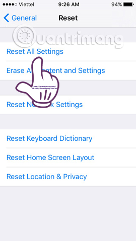 lỗi iPhone không đổ chuông