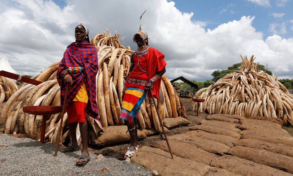 Người dân bộ lạc Maasai cũng có mặt tại sự kiện quan trọng này.