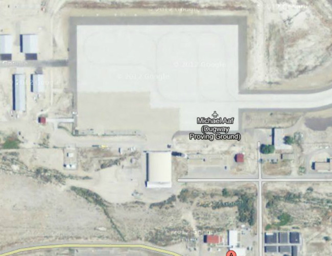 Khu vực thử nghiệm Dugway  Khu vực thử nghiệm Dugway