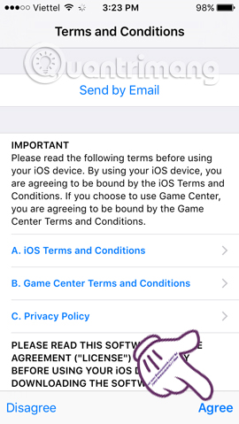 Làm sao để cập nhật lên bản iOS 10 chính thức?