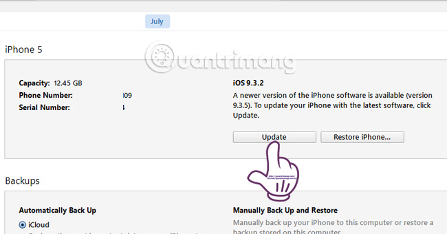 Làm sao để cập nhật lên bản iOS 10 chính thức?