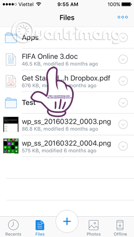 5 tính năng hữu ích của Dropbox trên iOS và Android