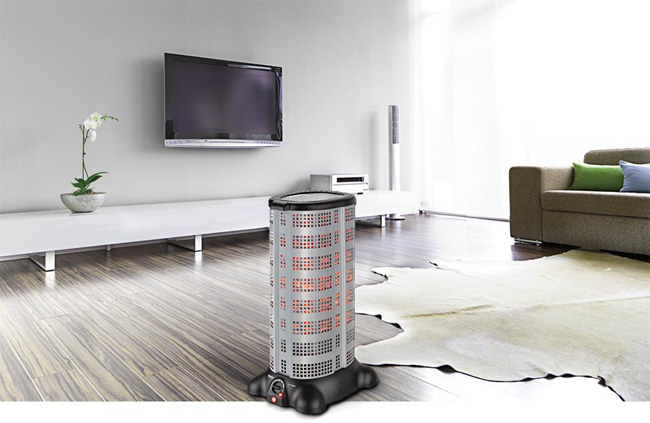 quạt sưởi mùa đông