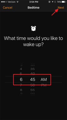 Kích hoạt tính năng Bedtime theo dõi giấc ngủ trên iOS 10