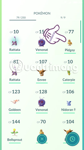 Đi dạo cùng Pokemon với tính năng Buddy Pokemon