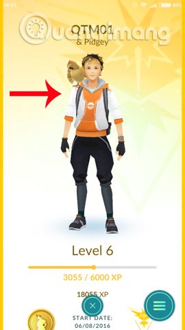 Đi dạo cùng Pokemon với tính năng Buddy Pokemon