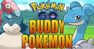 Đi dạo cùng Pokemon với tính năng Buddy Pokemon