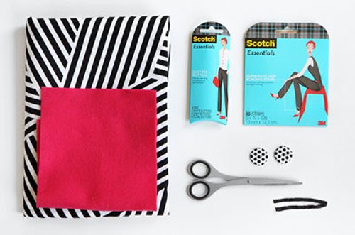 Nguyên liệu làm hộp bút bằng vải