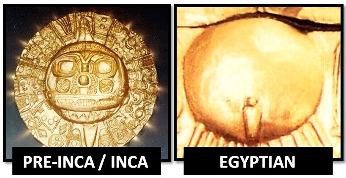 The Pre-Incas and Incas, ancient Egyptians and many other ancient civilizations considered the Sun as the supreme symbol.