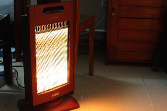 quạt sưởi phù hợp cho trẻ nhỏ