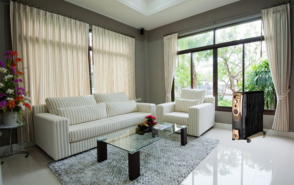 quạt sưởi phù hợp cho trẻ nhỏ