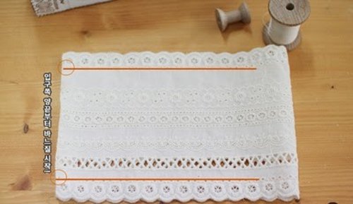 Khâu dọc theo chiều dài mảnh vải Khâu dọc theo chiều dài mảnh vải