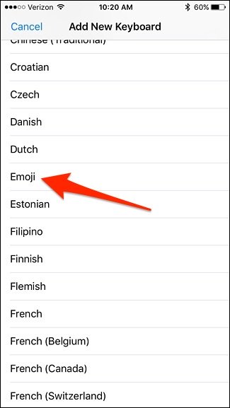 Tại sao bàn phím Emoji trên iPhone của tôi lại “biến mất”?