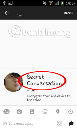 tin nhắn tự hủy trên Facebook Messenger