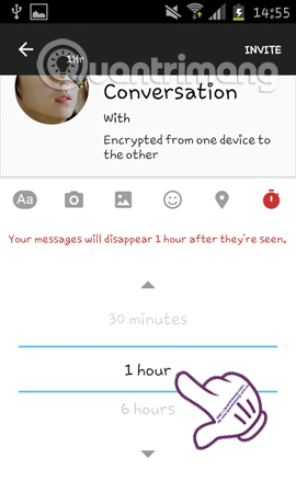 tin nhắn tự hủy trên Facebook Messenger
