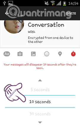 tin nhắn tự hủy trên Facebook Messenger