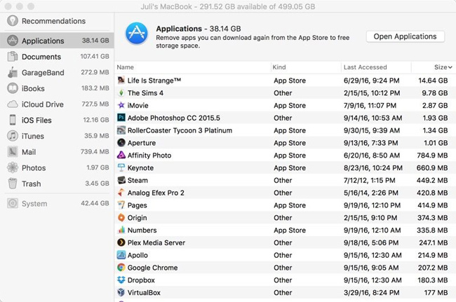 Những thủ thuật hữu ích cho macOS 10.12 Sierra