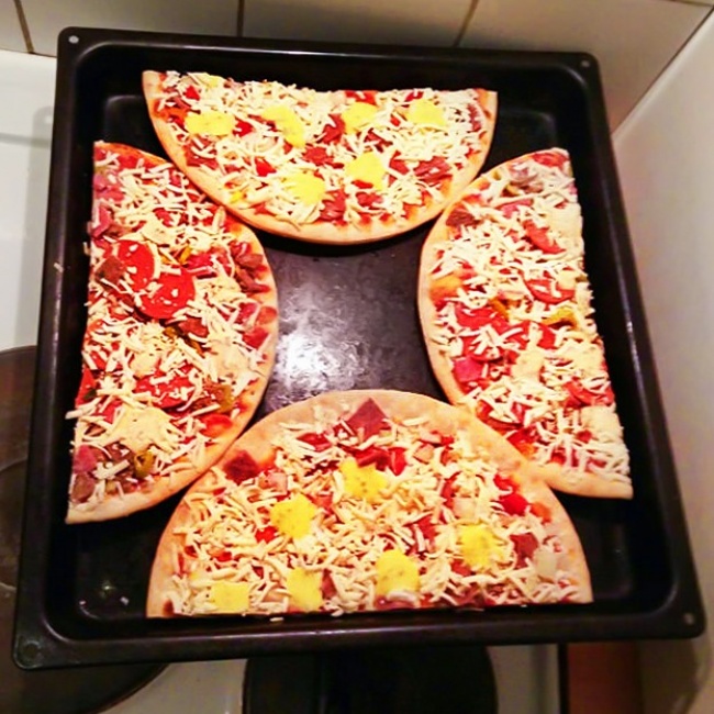 Nướng pizza