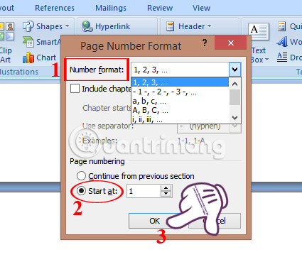 Cách đánh số trang bỏ trang đầu, đánh số từ trang bất kỳ trong Word chi tiết nhất - Ảnh minh hoạ 4