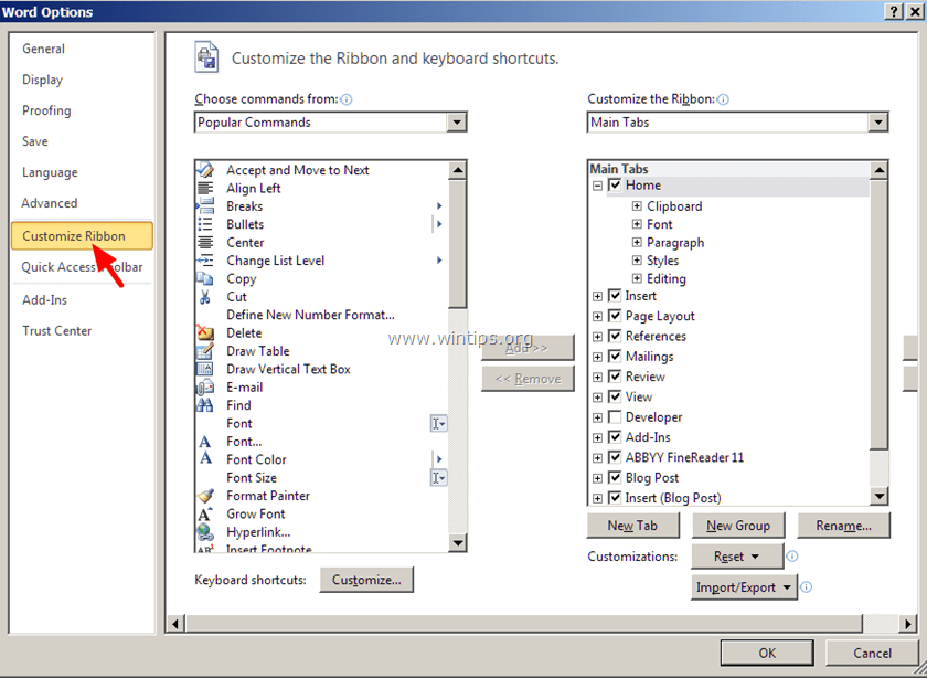 Sửa lỗi lệnh Copy Paste không hoạt động trên Word, Excel (2007, 2010)