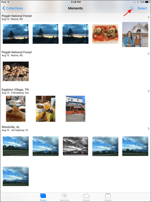 Cách sử dụng tính năng tìm hình ảnh bằng khuôn mặt trên Photos iOS 10