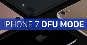 Cách đưa iPhone 7/7 Plus về chế độ DFU restore với iTunes