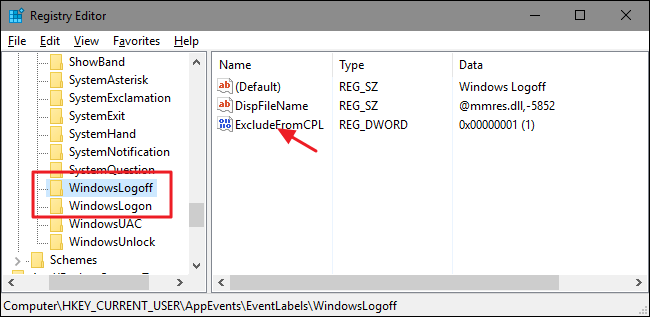 thực hiện tương tự như bước trên với 2 key con nằm trong key EventLabels thực hiện tương tự như bước trên với 2 key con nằm trong key EventLabels