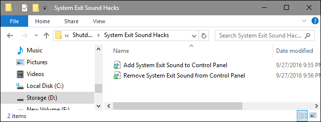 Sử dụng Registry chỉnh sửa sẵn Sử dụng Registry chỉnh sửa sẵn
