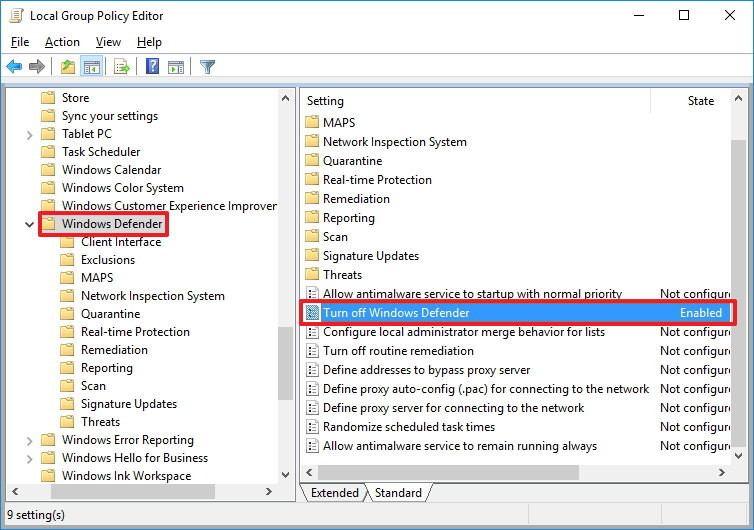 Tắt Windows Defender (Windows Security) trên Windows 10 - Ảnh minh hoạ 2