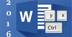 Cách tự thiết lập phím tắt trên Microsoft Word 2016
