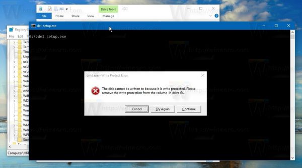 Kích hoạt chế độ "Write Protection" của USB trên Windows 10