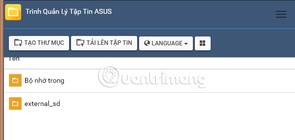 Chia sẻ file giữa PC và smartphone Android hiệu quả bằng Asus File Manager