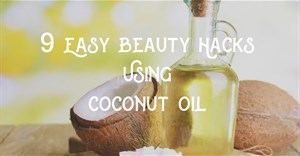 9 cách làm đẹp bằng dầu dừa đơn giản và hiệu quả