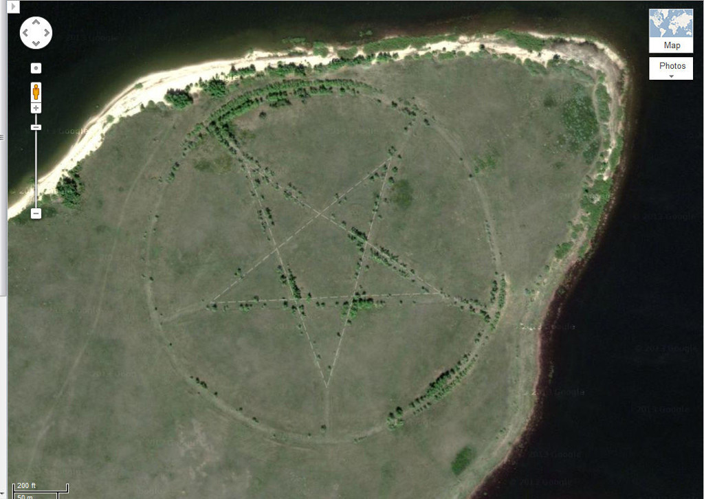 15 Địa Điểm Bí Ẩn, Kỳ Lạ Xuất Hiện Google Earth Khiến Con Người Kinh Ngạc