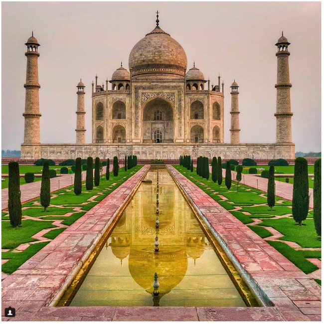 Taj Mahal, Agra, Ấn Độ một kỳ quan thiên nhiên thế giới Taj Mahal, Agra, Ấn Độ một kỳ quan thiên nhiên thế giới