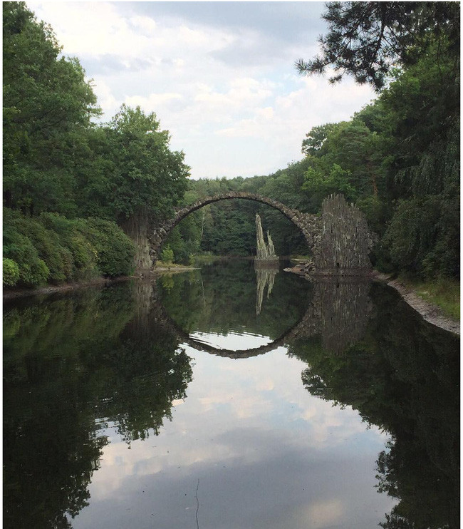 Cây cầu Rakotzbrücke ở đức  Cây cầu Rakotzbrücke ở đức