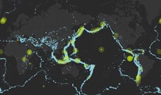Bản đồ công nghệ mô phỏng núi lửa, địa chất trên Trái Đất kể từ năm 1960 trông như thế nào?