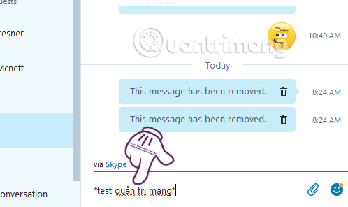 Hướng dẫn cách viết chữ tạo kiểu trên Skype