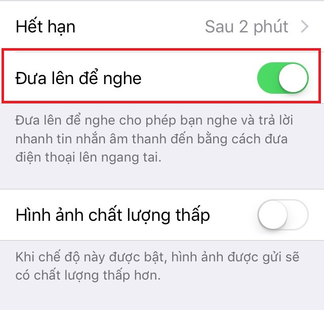 Cách vô hiệu hóa tính năng Đưa lên để nghe trên iOS 10