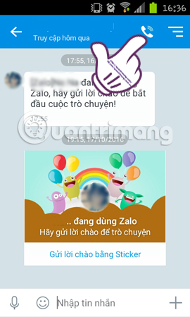 gọi Video call trên Zalo
